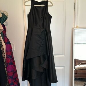 Black Gown high low dress
